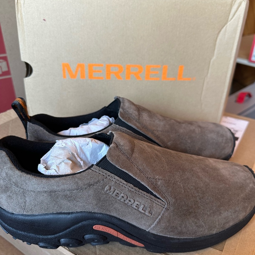 Merrell Men's Brown Slip-On Shoes